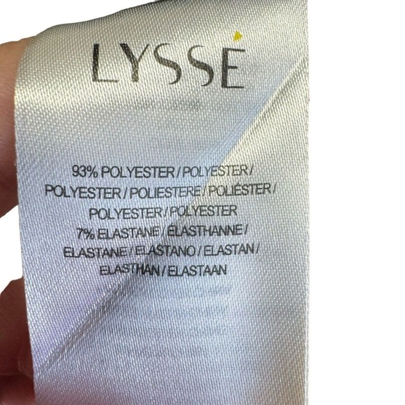 Lysse Women's Black Zip-Front Jacket Size Medium Drawstring Hem - Picture 7 of 13